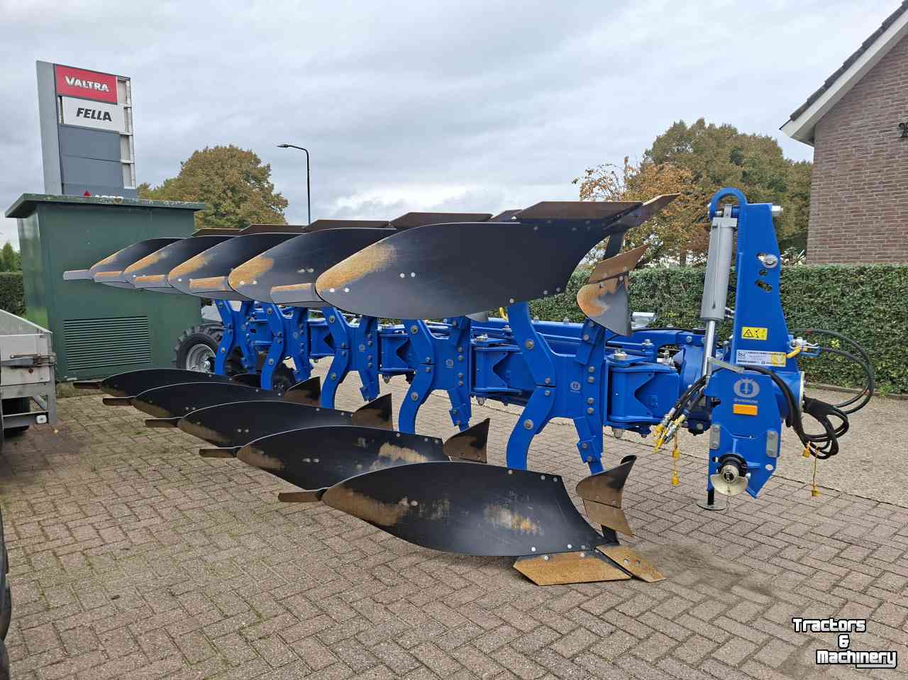 Charrues Overum 5 schaar OnLand  XLD-rister