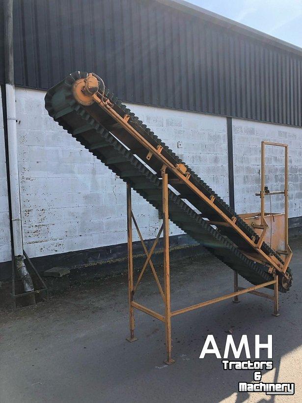 Convoyeur élévateur  Opvoerband 3750X490 OPVOERBAND ELEVATORBAND ELEVATOR BELT FÖRDERBAND STEIGBAND