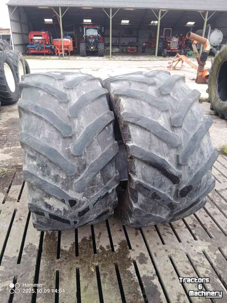 Roues, Pneus, Jantes, Barillets Jumelage Trelleborg 710/60R30