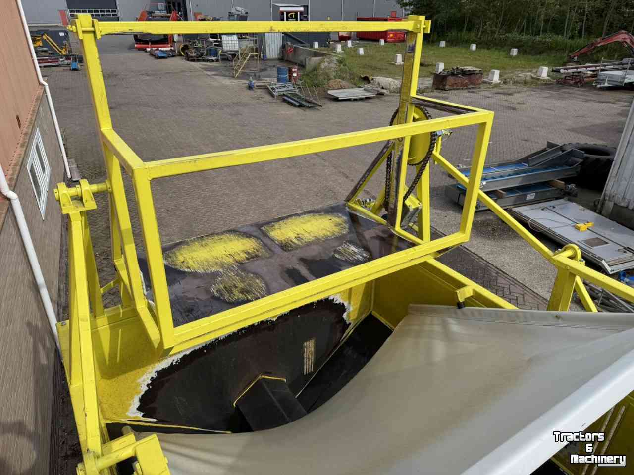 Stockage en bunker  Spoelstra Techniek, bunker, kantelaar