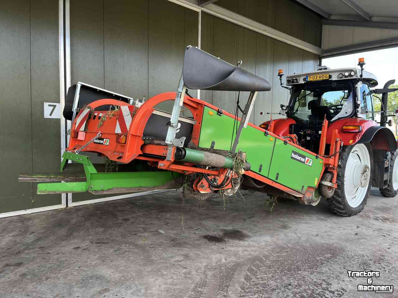 Arracheuse d‘oignons Holaras UM150-F - UR-135-DB Uienrooiset oogstmachines