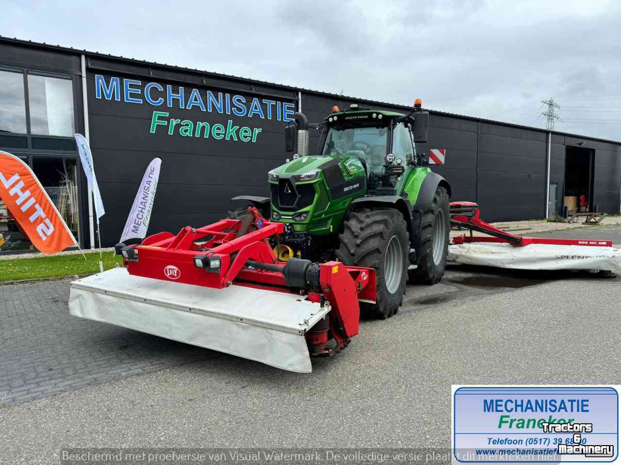 Faucheuse Lely 900MC 320FC triple maaier