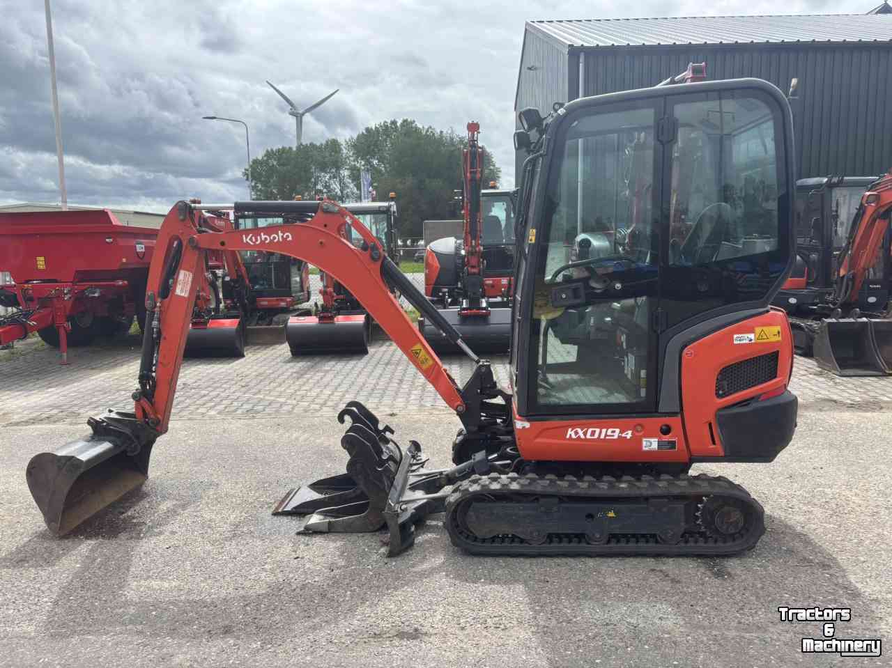 Mini pelleteuse Kubota KX019-4
