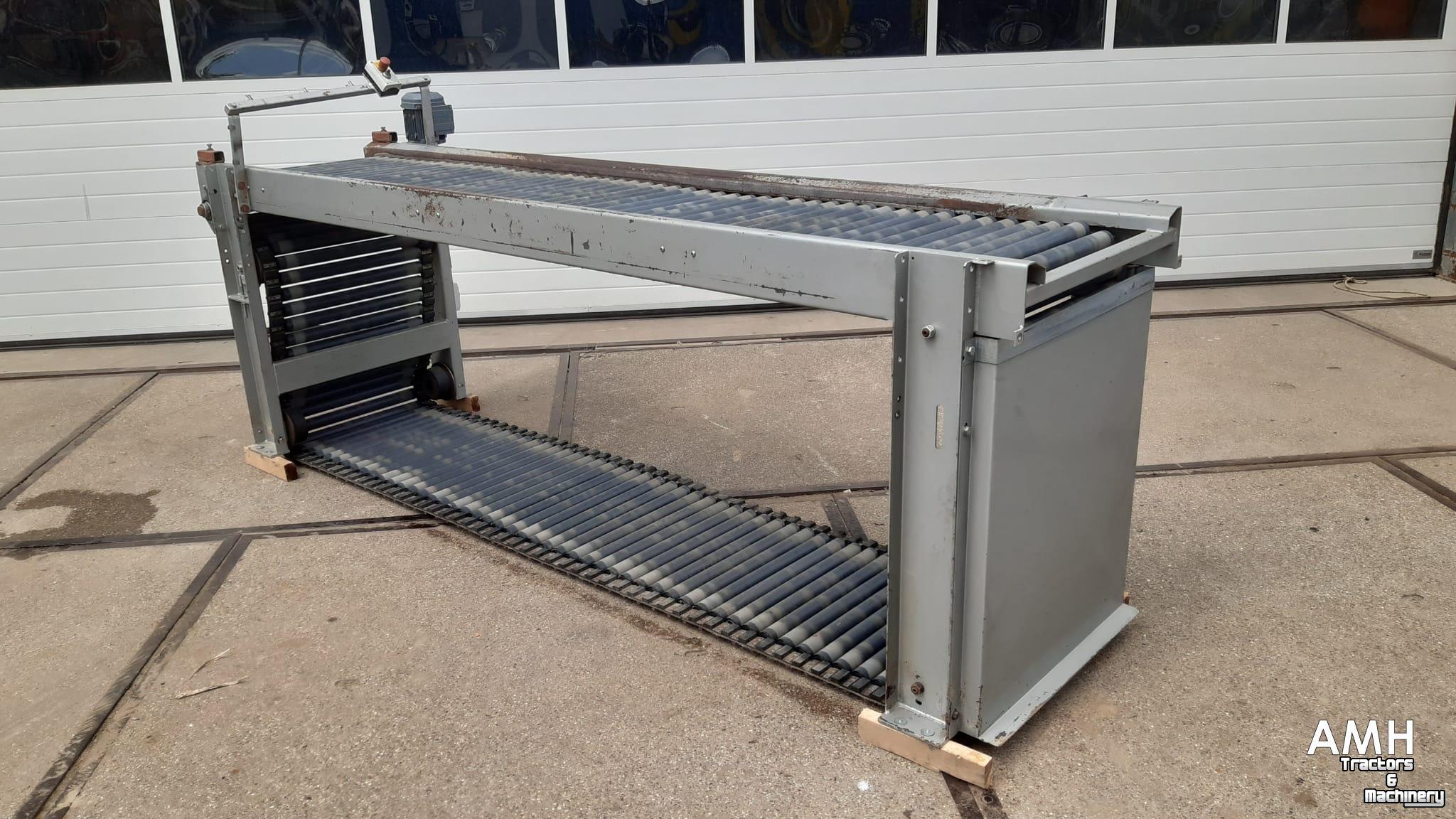 Trieuse Grisnich Rollenleestafel 3050x600 ROLLENLEESTAFEL ROLLER INSPECTION BELT ROLLENVERLESETISCH