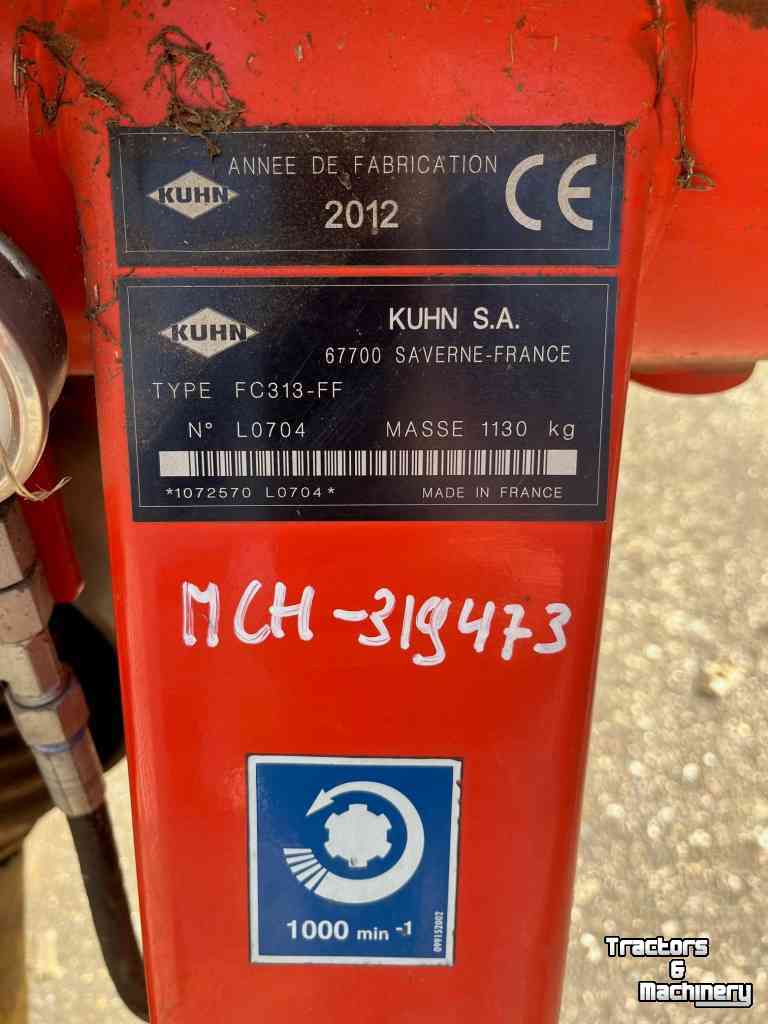Faucheuse Kuhn FC 313 ACHTERMAAIER FF