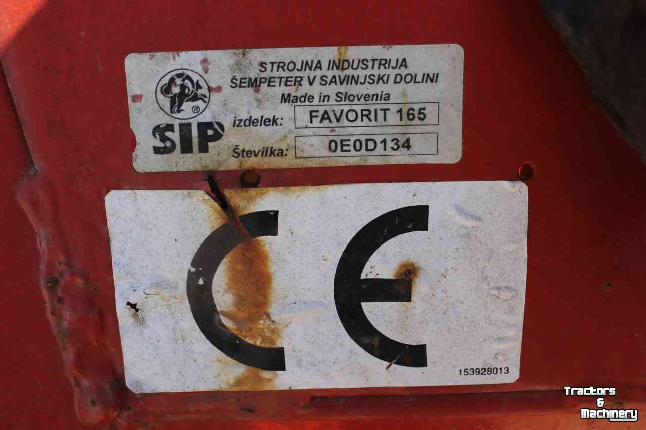 Andaineur Sip Favorit 165 bandhark bandhooier 3-punt