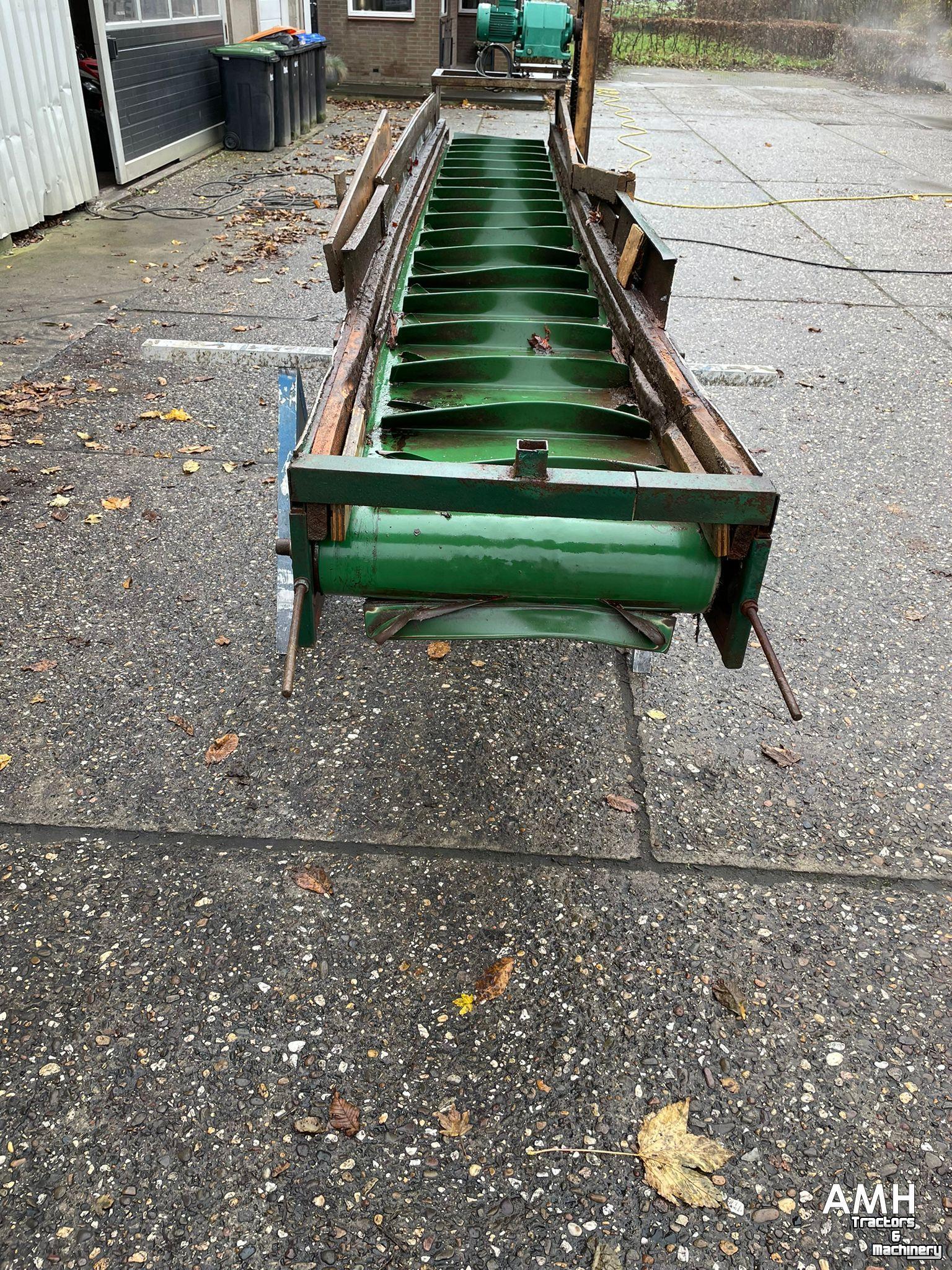 Convoyeur élévateur  Opvoerband 4520X600 OPVOERBAND ELEVATORBAND ELEVATOR BELT FÖRDERBAND STEIGBAND