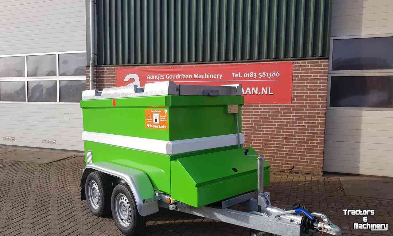 Tank de carburant Tolsma Dieseltanktrailer Snelverkeer