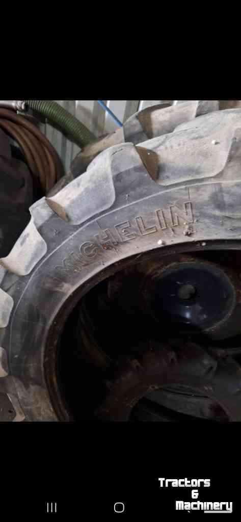 Roues, Pneus, Jantes, Barillets Jumelage Michelin 13.6-38