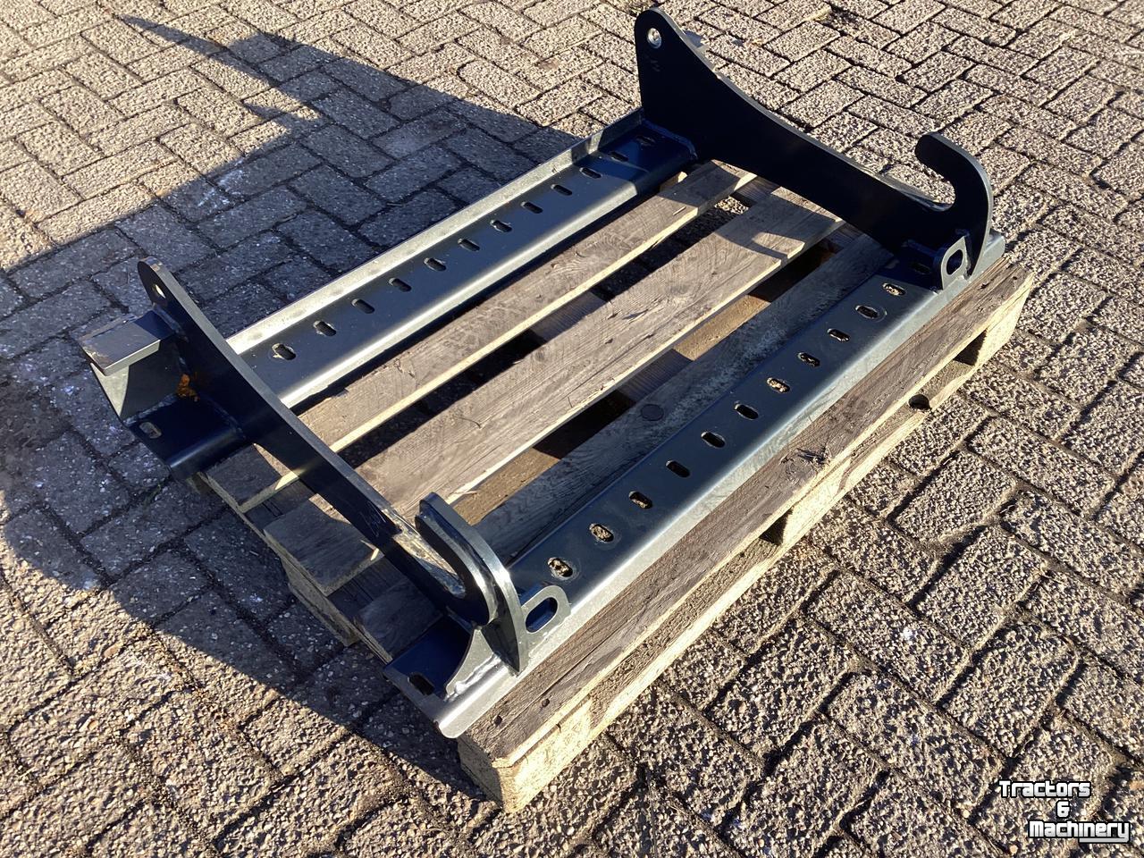 Chargeuse sur pneus VDW vdw jcb Q-fit snelwisselbok