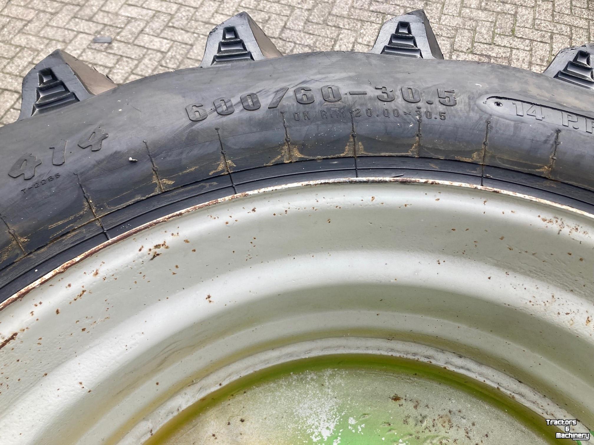 Roues, Pneus, Jantes, Barillets Jumelage Trelleborg Trelleborg 600/60-30.5 Twin 414
