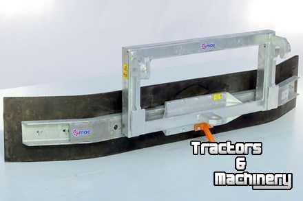 Rabot caoutchouc Qmac Slijkschuif aanbouw Merlo