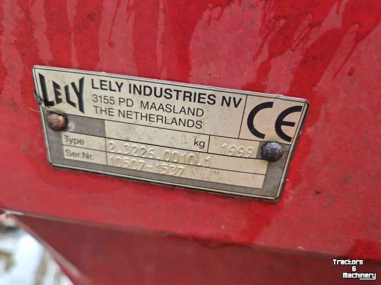 Distributeur d‘engrais Lely Centerliner SE kunstmeststrooier