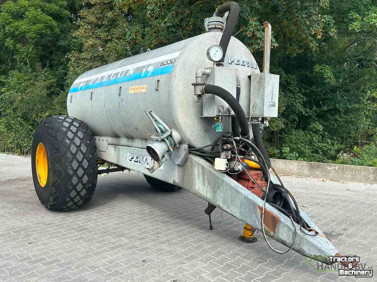 Tonneau de lisier Peecon 6000L mesttank/watertank