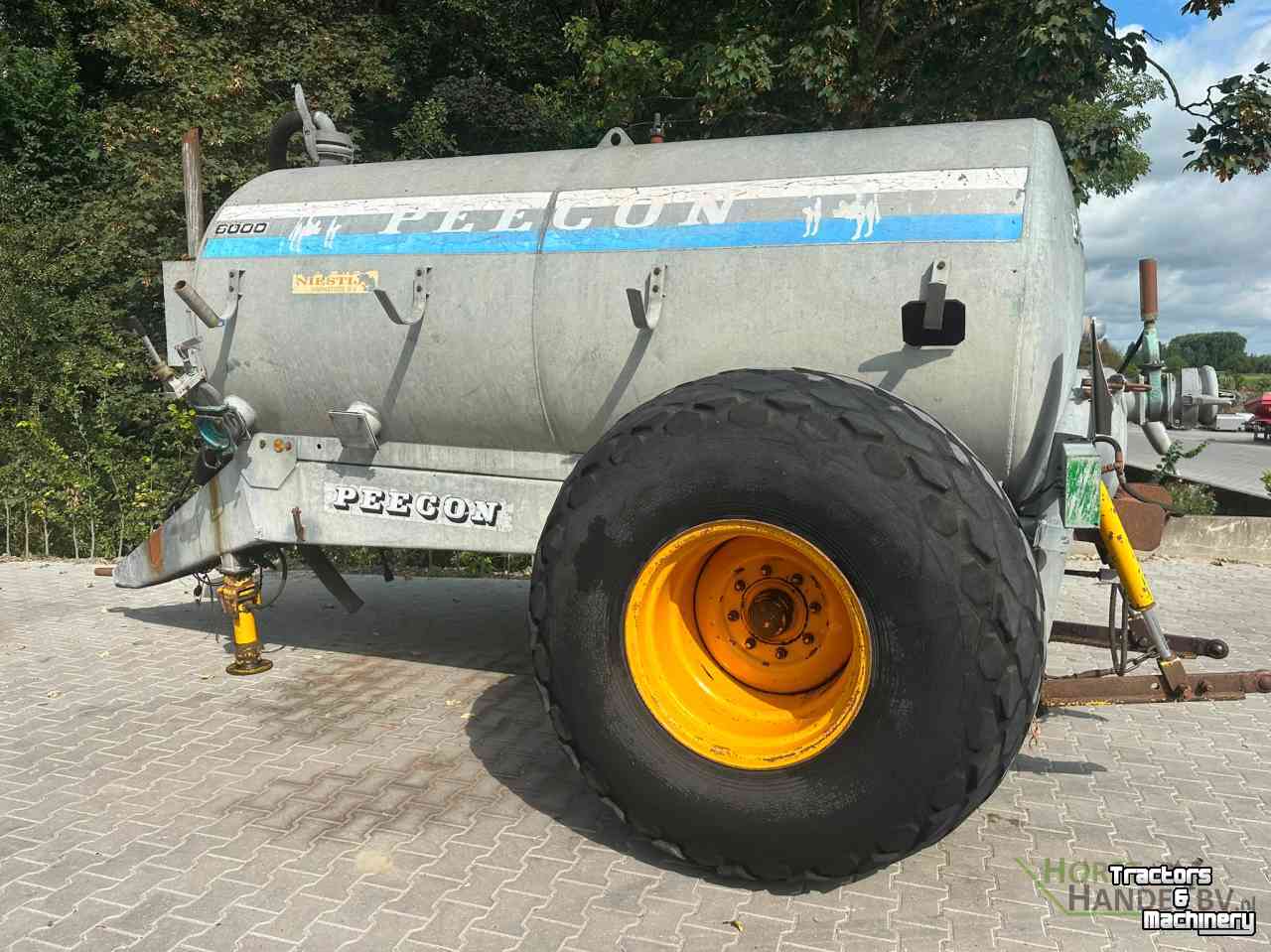 Tonneau de lisier Peecon 6000L mesttank/watertank