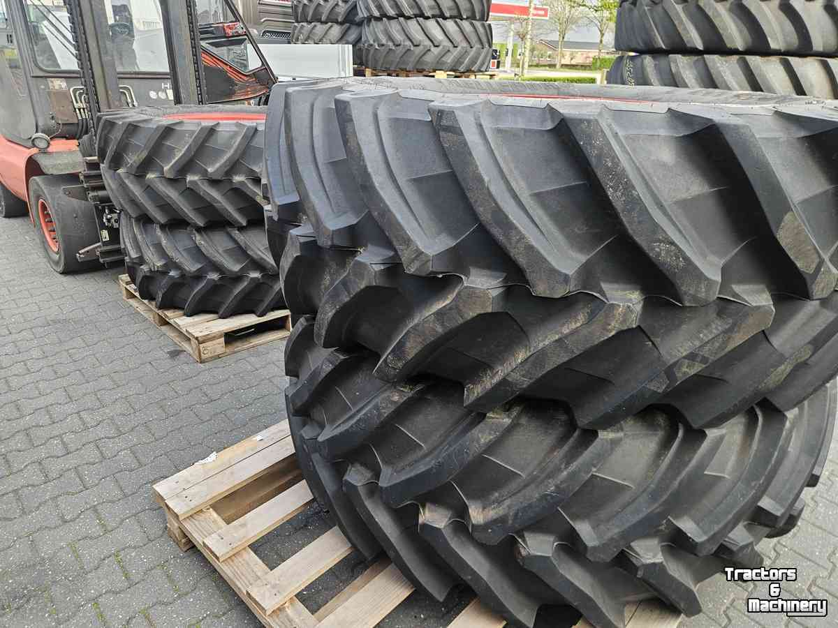 Roues, Pneus, Jantes, Barillets Jumelage Trelleborg 650/65R38 en 540/65R28