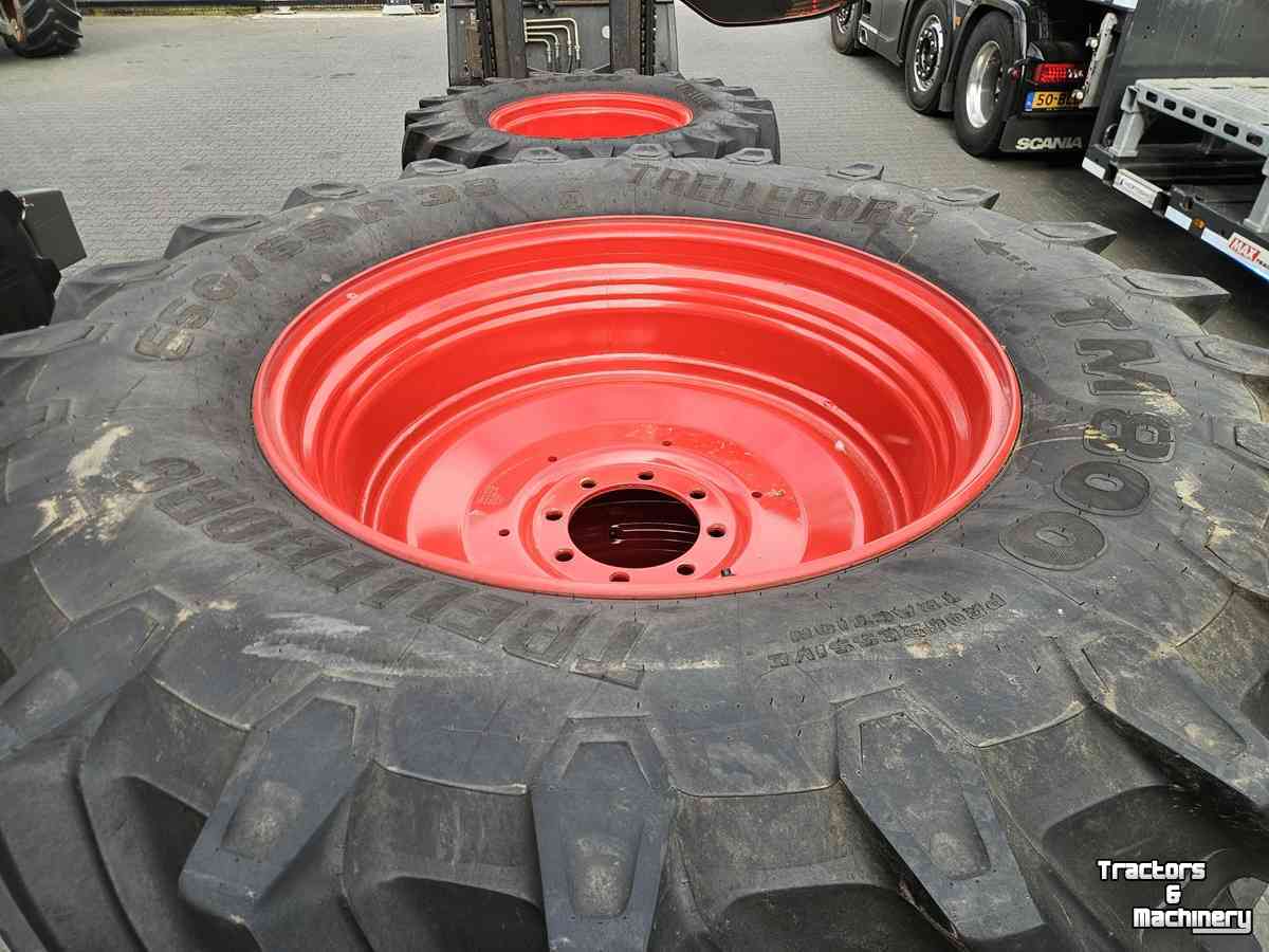 Roues, Pneus, Jantes, Barillets Jumelage Trelleborg 650/65R38 en 540/65R28