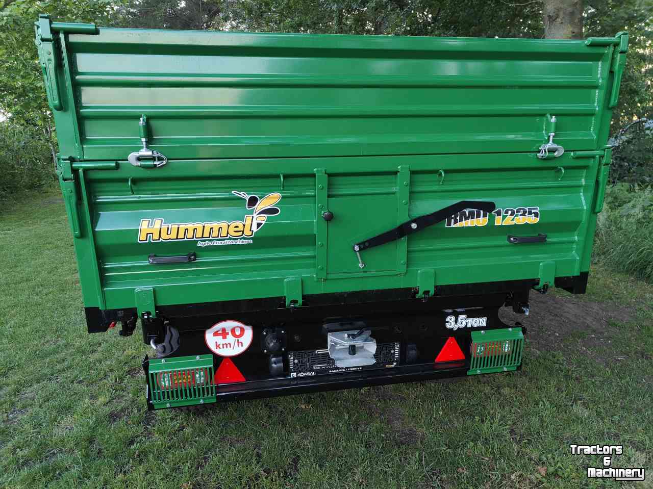Benne agricole  Hummel 3,5 tons driezijdige kipper