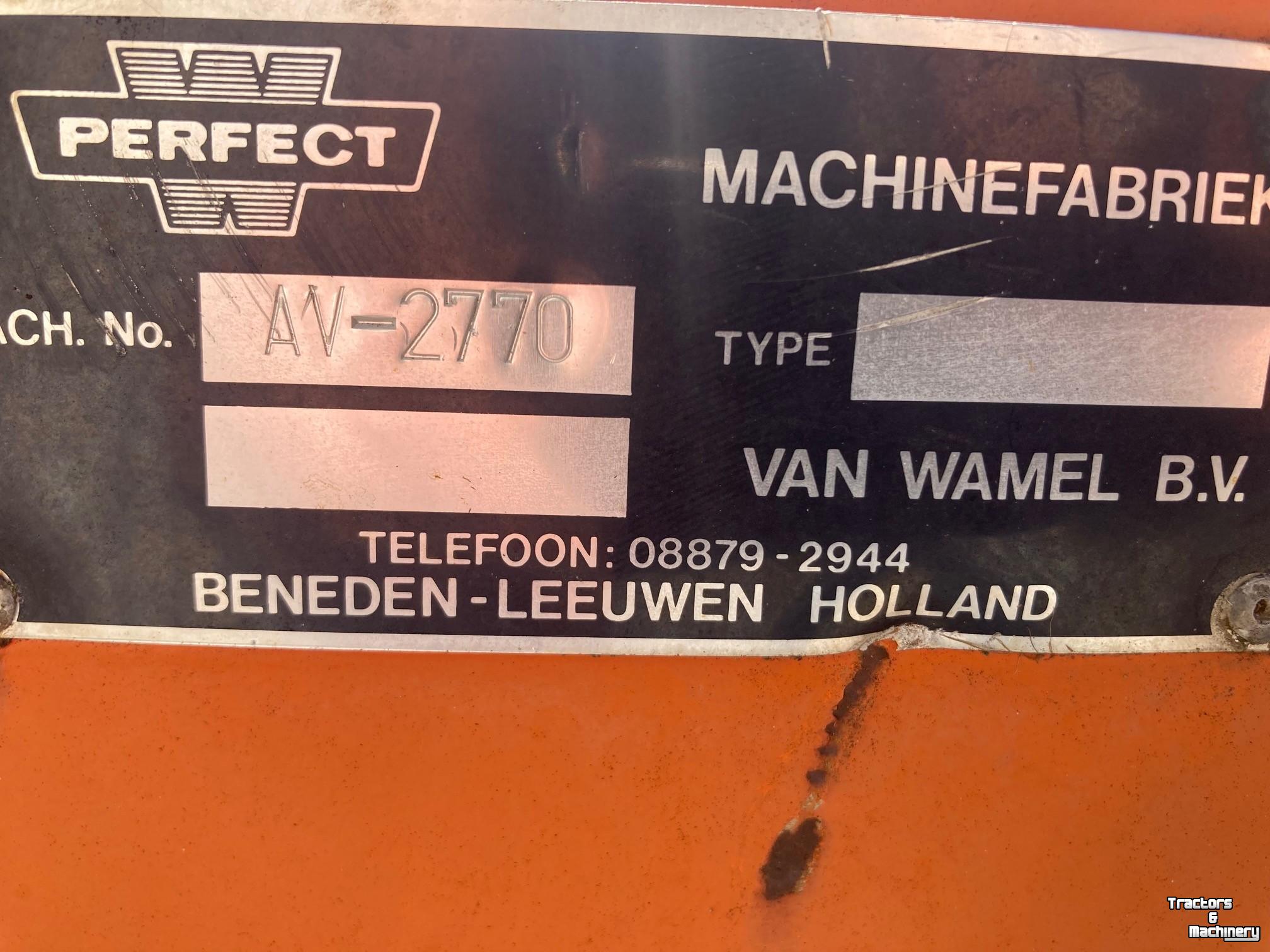 Faucheuse Perfect weidebloter 3,60 meter breedt