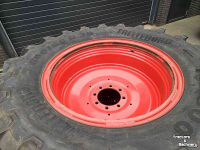 Roues, Pneus, Jantes, Barillets Jumelage Trelleborg 600/65R38 en 540/65R24