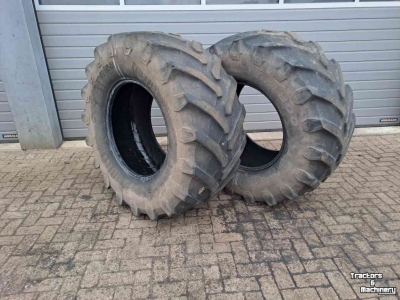 Roues, Pneus, Jantes, Barillets Jumelage Trelleborg 600/65 R 28