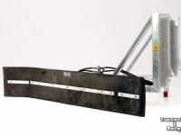 Rabot caoutchouc Qmac 240 HYDR SCHUIN + HOEK JCB Q-FIT