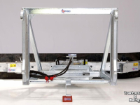 Rabot caoutchouc Qmac 240 HYDR SCHUIN + HOEK JCB Q-FIT