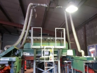 Système de ventilation d‘entrepot  afzuiging