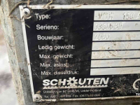 Remorque distributrice Schouten VDW 150 A Voerdoseerwagen