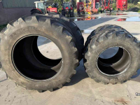 Roues, Pneus, Jantes, Barillets Jumelage Michelin Michelin Xeobib VF 710/60R42 + VF 600/60R30
