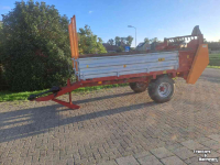 Epandeur de fumier Agromet 5 ton mestrooier mestverspreider