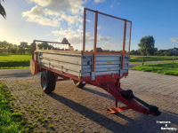 Epandeur de fumier Agromet 5 ton mestrooier mestverspreider