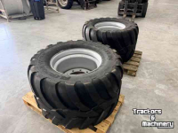 Roues, Pneus, Jantes, Barillets Jumelage Vredestein 650/40 R22.5 Flotation Trac