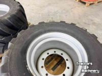 Roues, Pneus, Jantes, Barillets Jumelage Vredestein 650/40 R22.5 Flotation Trac