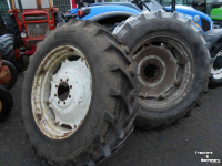 Roues, Pneus, Jantes, Barillets Jumelage Pirelli 420/85r38 tm 600