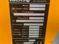 Distributeur de paille pour des logettes Lucas Castor 185 stroblazer
