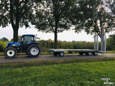 Semi-remorque surbaissé Heuvelmans Dieplader