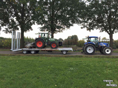 Semi-remorque surbaissé Heuvelmans Dieplader
