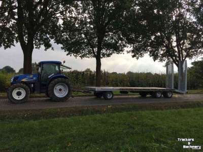 Semi-remorque surbaissé Heuvelmans Dieplader