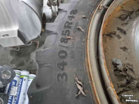 Roues, Pneus, Jantes, Barillets Jumelage Alliance 340/85R48 & 320/85R36