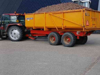 Benne agricole Cebeco 12 ton, met geveerd tandem