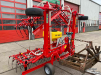 Herse étrille Einbock Grass-manager wiedeg + APV zaaimachine