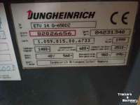 Rétractable Jungheinrich reachtruck ETV14