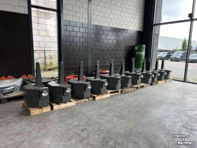 Poids frontaux  Fendt gewicht 870kg