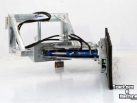 Rabots à lisier Qmac Modulo rubber manure scraper 2100mm hook up Thaler