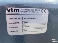 Grappins à fumier VTM MV 2100 mestvork