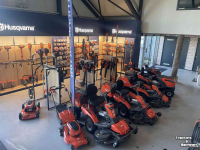 Tracteur Tondeuse Autoporté Husqvarna Rider zitmaaiers robot en Loopmaaiers