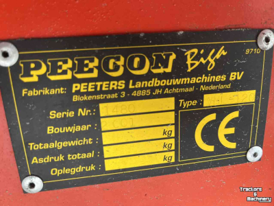 Mélangeuse Peecon VML-120 voermengwagen, laadklep, voermachines
