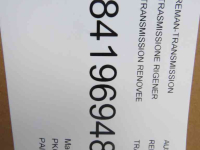 Moissonneuse batteuse New Holland CNH Transmission CX Combine  Parts nr:84196948R