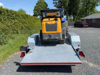 Semi-remorque surbaissé Heuvelmans Transportwagen machinetransporter oprijwagen